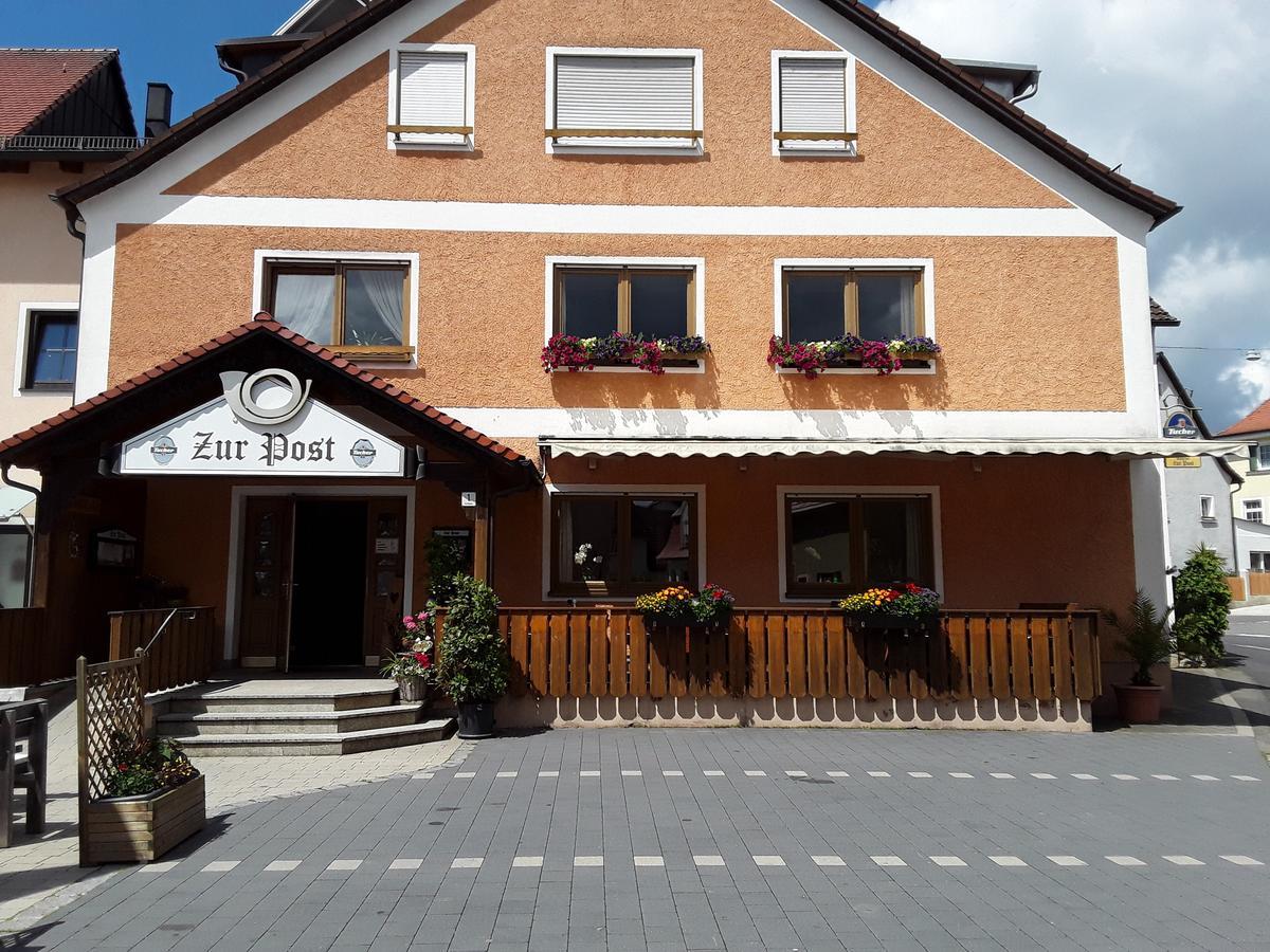 Landgasthof "Zur Post" Otel Koenigstein  Dış mekan fotoğraf