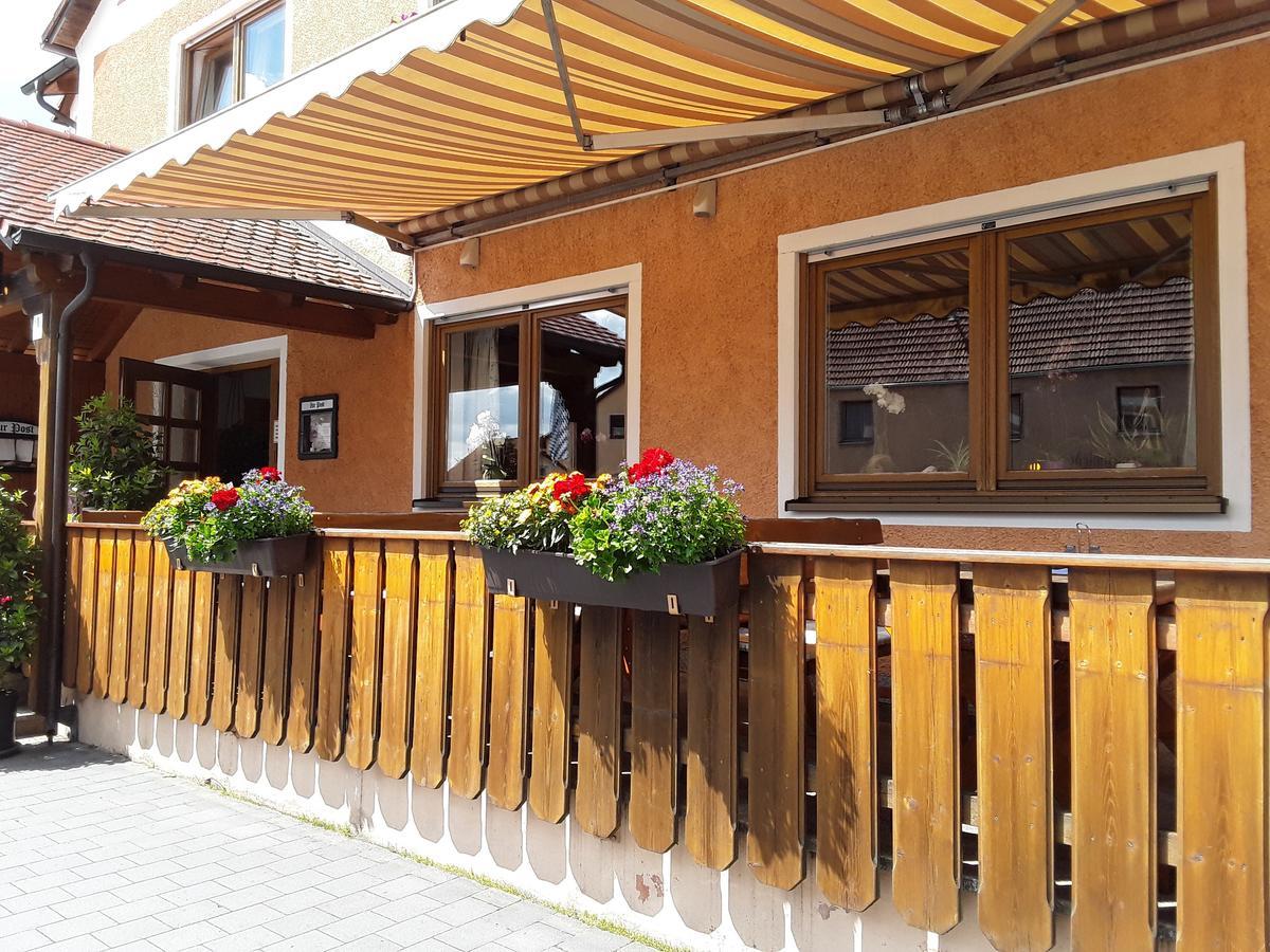Landgasthof "Zur Post" Otel Koenigstein  Dış mekan fotoğraf
